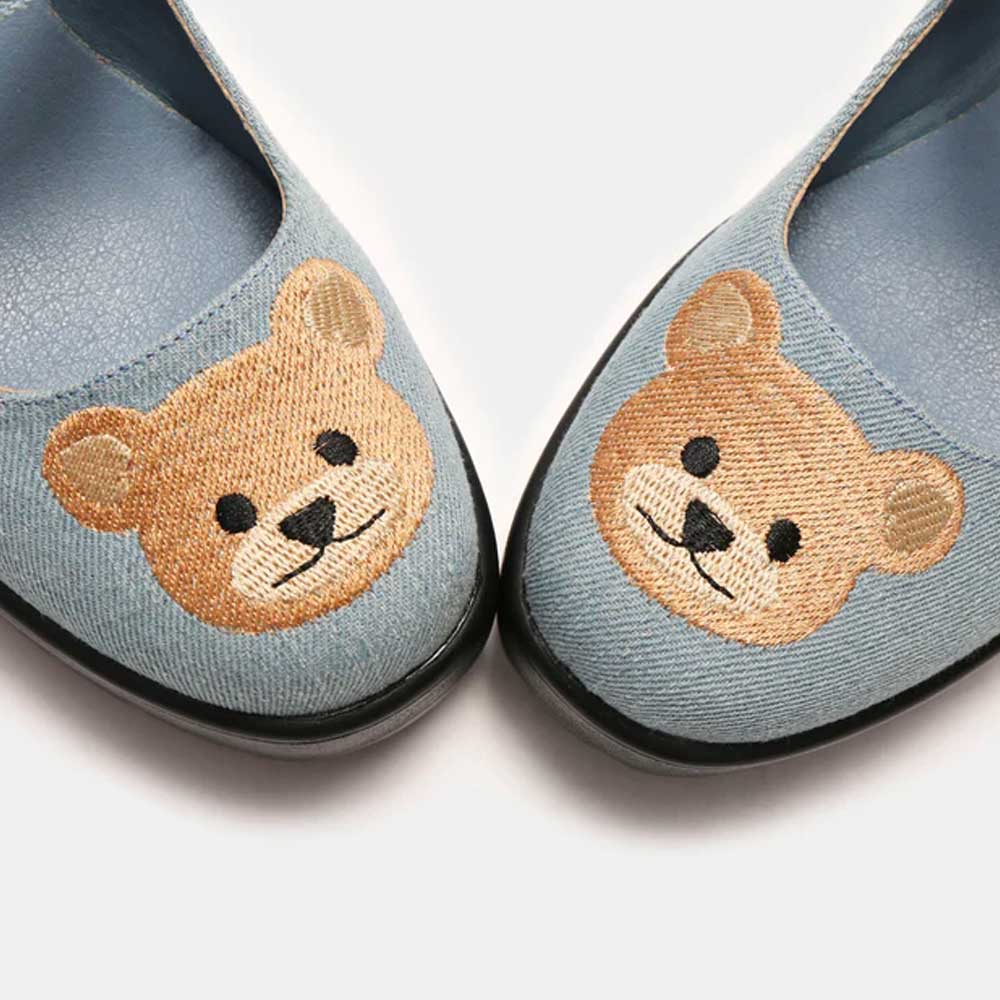 Koi Footwear Koi Footwear Tira Yogi Teddy Bear Edition Mary Janes Nie